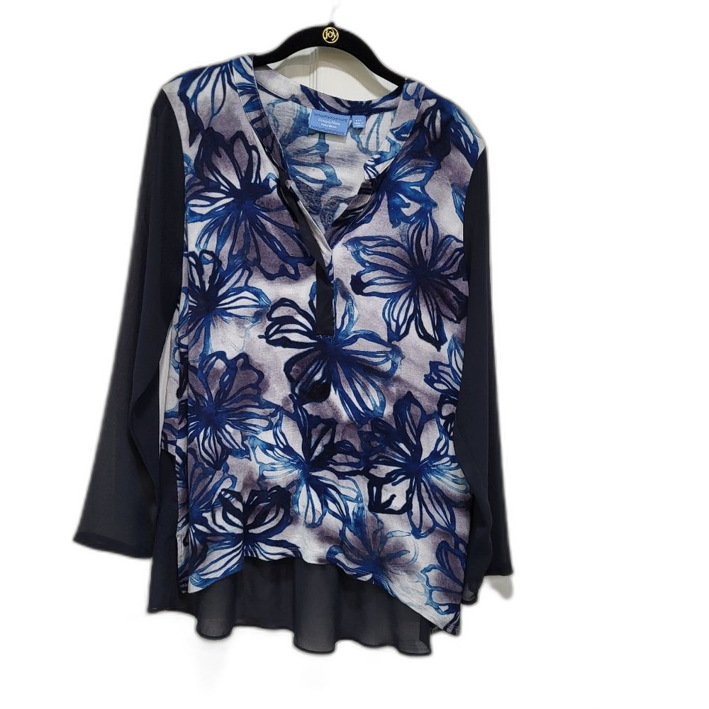 2/$30 Top by Vera - XL Petite
